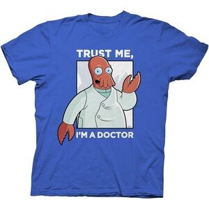 Futurama Zoidberg Trust Me Doctor T-shir